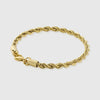 Bracelet Corde 5mm (Or)