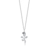 Pendentif Rose (Argent)